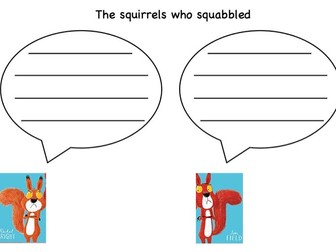 'Squirrels who squabble'-  activities