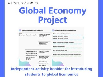 Global Economy Project: Economics