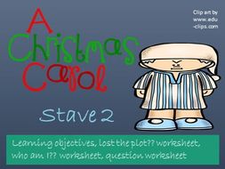 A Christmas Carol - by Charles Dickens (stave 2) The 19th Century novel | Teaching Resources