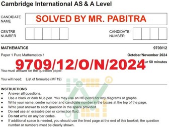 9709/12/O/N/2024 - WORKED SOLUTION