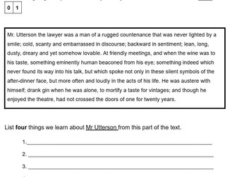 AQA Language Paper 1 and Jekyll and Hyde Revision Booklet