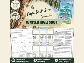 The Paperbark Tree Committee - Karys McEwan - HUGE Novel Study - CBCA List 2026
