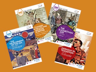Eduqas - WJEC GCSE History Revision guides for most common combination of units