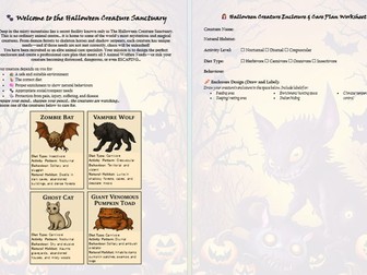 Animal Care Enclosure Design 5 Needs Halloween