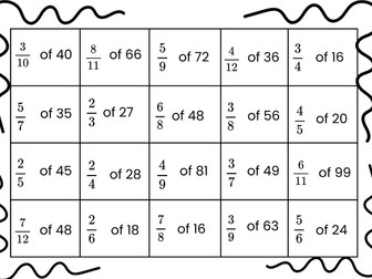 Four the Win: Fractions of amounts