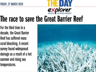 KS2 debate: can we save the Great Barrier Reef?