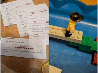 Power-up Vocabulary (Lego Game)