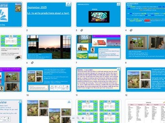 Image Poetry - English Creative Writing Entire Unit