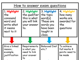 GCSE PE - Exam skills booklet