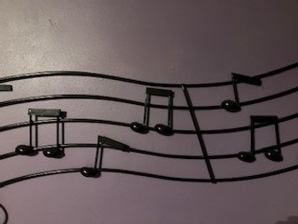 keyboard note strips (visual aid)