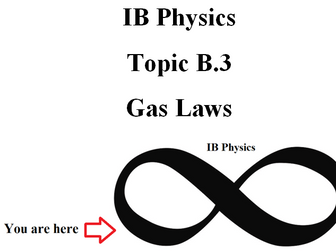 IB Physics Topic B.3 Gas Laws