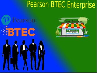 BTEC Tech Award in Enterprise (Pearson) Level 1 & 2 - Types of SME Lesson