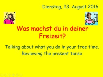 Freizeit - talking about what you do in your free time