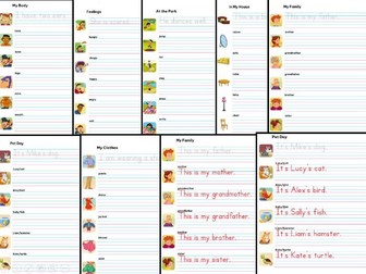 Word to Sentence Builder – Grammar, Vocabulary & Picture-Based Sentence Writing