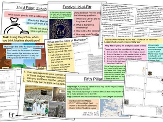 Islam: Practices - Whole Unit! (AQA GCSE Religious Studies)