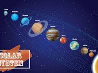 Solar System Sensory Story EYFS SEND