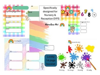 Marvellous Me Booklet (EYFS)