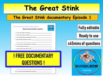 Great Stink documentary questions
