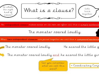 Year 2 - Subordinating Conjunctions