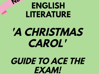 A Christmas Carol Guide + 2024 PREDICTIONS FOR AQA (GCSE)