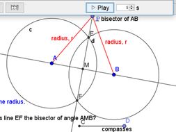 Some Uses for Geogebra in your Maths Class