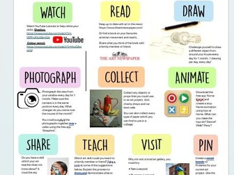 10 ideas for aspiring artists/photographers/dancers/musicians/actors Aim High Homework Challenge