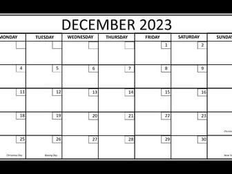 Academic Calendar 2023-2024