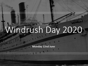 Windrush Day / Windrush Scandal Assembly