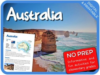 Australia (country study for elementary grades)