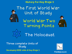 World War One, World War Two & The Holocaust