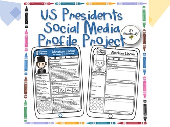 US Presidents Social Media Profile Project