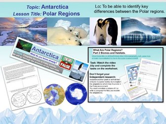 Comparing Polar Regions - Introduction to Antarctica topic