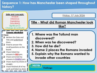 History of Manchester - 10 Lessons