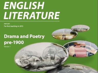 OCR A Level English: Hamlet - Part A and B