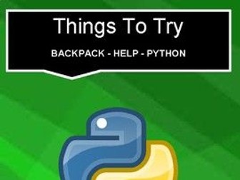 Scratch: Things to try (Advanced #8)