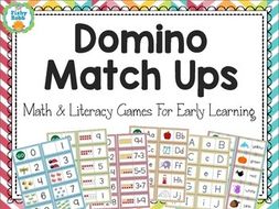 Kindergarten (Reception) Math and Literacy Centers