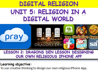 Dragon's Den Game - Religious app lesson