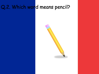 French Classroom Quiz