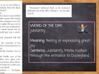 Who Let the Gods Out Shared Reading