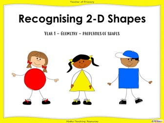 Recognising 2-D Shapes - Year 1