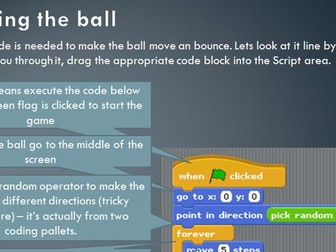Simple Pong game - bat and ball made on scratch(1)