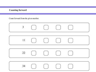 Counting Worksheets Year 1 | Teaching Resources