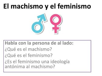 El machismo y el feminismo