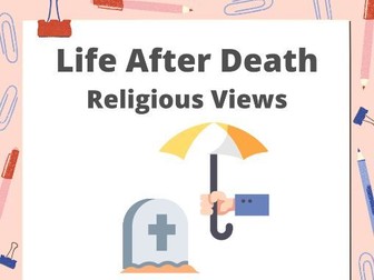 Life after death Christianity & Buddhism