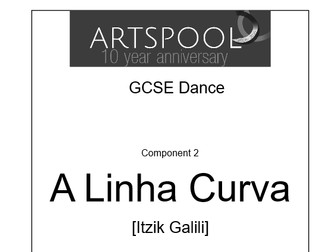 A Linha Curva Student Workbook: GCSE Dance