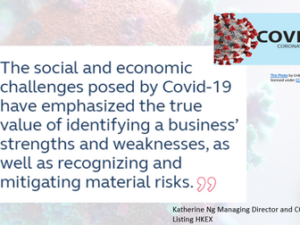 How has Covid-19 effected Business?