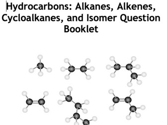 Hydrocarbons Question Booklet: Alkanes, Alkenes, Cycloalkanes and Isomers