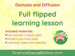 FLIPPED LEARNING: Osmosis and Diffusion