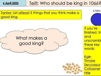 1066 Contenders to the throne