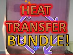 HEAT TRANSFER WORKSHEET BUNDLE!